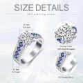 wholesale 14K Gold Moissanite 1 0ct Round Women s Wedding Ring-0-4