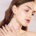 wholesale 14k Gold Hollow Heart Stud Earrings For Women-0-1