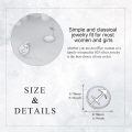 wholesale 925 Sterling Silver White Opal Scorpio Zodiac Constellation Stud Earrings-0-4