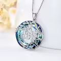 TOUPOP Sterling Silver & Stone 16th Birthday Necklace For Women-0-7