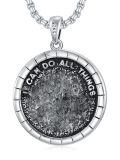 wholesale 925 Sterling Silver Basketball Pendant Necklace Never Give Up Motivational s for Women Men-0-1