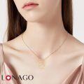 wholesale 925 Sterling Silver Wave Necklace with Elegant Gift - 20mm Personalized Jewelry for Women, Valentine's Day, Mother's Day, Christmas, Birthday-0-1