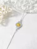 wholesale 925 Sterling Silver Compass Anchor Charm Bracelet & Anklet Sets Wholesale for Women-0-2