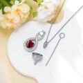 wholesale Sterling Silver Teardrop Urn Necklace for Ashes Men Women-0-2