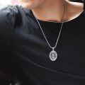wholesale 925 Sterling Silver Saint Joseph Pendant with Chain - Religious Jewelry for Men & Women-0-3
