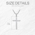 wholesale 925 Sterling Silver Celtic Crucifix Cross Pendant Necklace for Men & Women-0-1