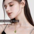 wholesale 14K Gold Sterling Silver Jade Tree of Life Necklace for Women-0-61