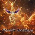 wholesale 14K Gold Enamel Phoenix Pendant Necklace with Stones - Unique Nirvana Bird s for Her-0-5