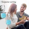 wholesale Sterling Silver Labradorite Amethyst Turquoise Earrings Gemstone Jewelry-0-9