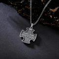 wholesale 925 Sterling Silver Saint Jude Cross Necklace Protection Pendant Religious Jewelry for Men & Women -0-4
