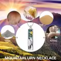 TOUPOP Silver Mountain Urn Necklace-0-5