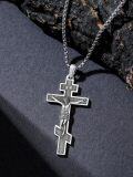 wholesale 925 Sterling Silver Crucifix Cross Religious Medal Pendant Catholic Protection s for Men & Women-0-3