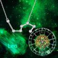 wholesale 925 Sterling Silver Austrian Crystal Zodiac Pendant Necklace - 12 Constellations Astrology s for Women-0-4