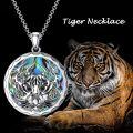 wholesale 925 Sterling Silver Abalone Shell Tree of Life Pendant Necklace for Women-0-5
