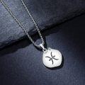 wholesale Sterling Silver Zodiac Constellation Necklace Astrology Pendant-0-4