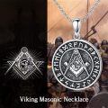 wholesale 925 Sterling Silver Thor Hammer Pendant With Dragon Motif And Celtic Knots Necklace-0-1