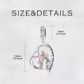 wholesale 925 Sterling Silver Family Love Charm Bracelet Wholesale for Daughter Mother Lover - Birthday Valentine's Day Gifts-0-37