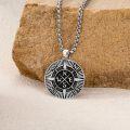 wholesale 925 Sterling Silver Compass Necklace Pendant for Men & Women - Graduation s -0-1