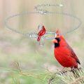 TOUPOP Sterling Silver Red Bird Memorial Cross Cardinal Bracelet For Women-0-2
