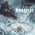 wholesale 925 Sterling Silver Celtic Knot & Vegvisir Viking Bracelet for Men Women Gifts -0-5