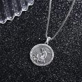 wholesale 925 Sterling Silver Guardian Angel Protect Me Pendant Necklace-0-3
