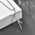 wholesale 925 Sterling Silver Faith Cross Necklace for Women Girls Catholic Christian Gifts Jewelry-0-1