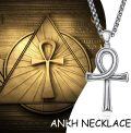 wholesale 925 Sterling Silver Ankh Cross Pendant Necklace for Men & Women - Egyptian Symbol of Life and Immortality s-0-5