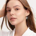 wholesale 925 Sterling Silver Cowboy Boot Earrings-0-1