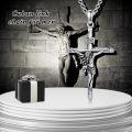 wholesale 925 Sterling Silver Crucifix Pendant Cross Jesus INRI Christian s for Men/Women-0-5