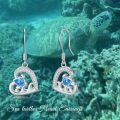 wholesale TOUPOP Sea Turtle Earrings S925 Sterling Silver Sea Turtle Jewelry -0-1