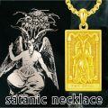 wholesale 925 Sterling Silver The Devil Tarot Pendant Necklace for Men Women Gothic s 24 Chain-0-6
