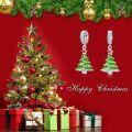 wholesale 925 Sterling Silver Christmas Tree Dangle Pendant Charm s for Women-0-5