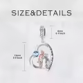 wholesale 925 Sterling Silver Family Love Charm Bracelet Wholesale for Daughter Mother Lover - Birthday Valentine's Day Gifts-0-41