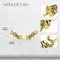 wholesale Gold 925 Sterling Silver Tiger Stud Earrings with Black Stones for Women's  Set-0-2