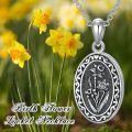 wholesale 925 Sterling Silver Oxidized Floral Oval Locket Bracelet With Filling Tool Set-0-40