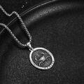 wholesale 925 Sterling Silver Pisces Constellation Necklace with Fish Design and Chain -  Jewelry for Women Men (Pisces)-0-1