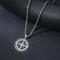 wholesale 925 Sterling Silver Compass Necklace with Celtic Knot and World Map Pendant -0-2