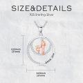 wholesale 925 Sterling Silver Father Daughter Necklace with Heartfelt Love You Pendant – Hypoallergenic, Nickel-Free, Timeless Bond Gift-0-1
