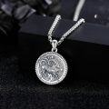 wholesale 925 Sterling Silver Capricorn Constellation Pendant Necklace Zodiac  for Women and Men-0-1