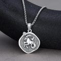 wholesale Sterling Silver Zodiac Constellation Necklace Astrology Pendant-0-28
