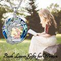wholesale 925 Sterling Silver Blue Crystal Tree of Life Pendant Yoga Meditation Sports Music s for Women-0-2