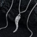 wholesale 925 Sterling Silver Good Luck Italian Horn Necklace for Couples-0-1