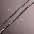wholesale 925 Sterling Silver 2mm 3mm Franco Foxtail Chain Necklace for Men Women 18 26 Inch-0-5