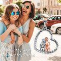 wholesale 925 Sterling Silver Heart Pendant Necklace with Sisters Design - Always My Sister Forever My Friend s for Women and Best Friends on Birthdays or Christmas-0-5