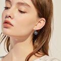 wholesale 925 Sterling Silver Moonstone Celtic Knot Dangle Earrings Magic Jewelry for Women Gifts-0-1