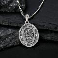 wholesale 925 Sterling Silver St Joseph Pray for Us Medal Necklace Pendant s-0-1