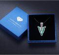 wholesale  Sterling Silver Rock Spearhead Pendant Necklace for Men Women -0-17