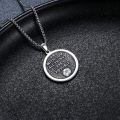 wholesale 925 Sterling Silver Saint Sebastian Patron Saint Of Athletes Necklace-0-5