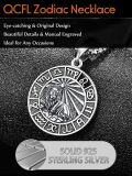 wholesale 925 Sterling Silver Leo Lion Zodiac Sign Pendant Necklaces for Men Women Astrology s-0-3