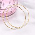 wholesale Sterling Silver Circle Endless Hoop Earrings for Women 20 70mm-0-23